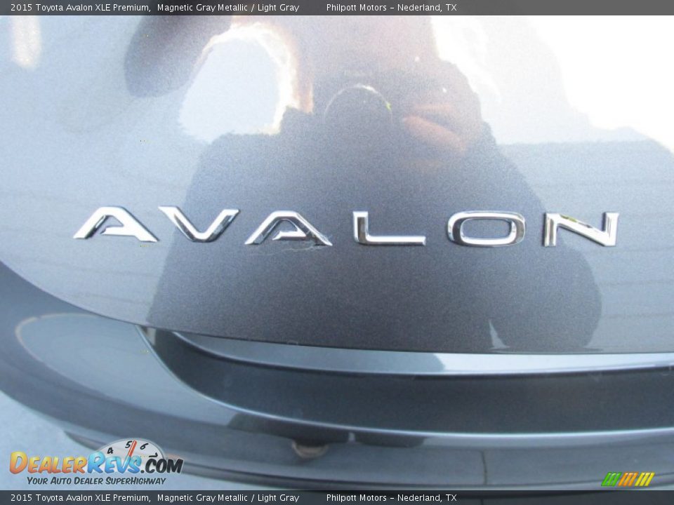2015 Toyota Avalon XLE Premium Magnetic Gray Metallic / Light Gray Photo #13