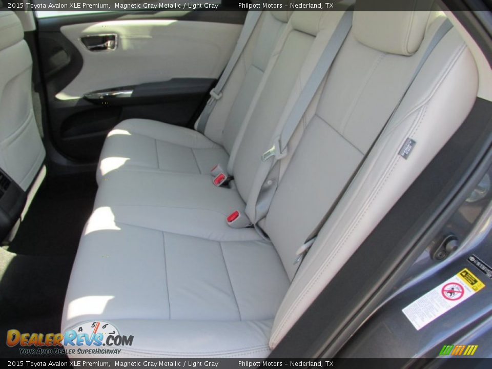 2015 Toyota Avalon XLE Premium Magnetic Gray Metallic / Light Gray Photo #18