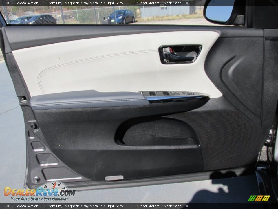 2015 Toyota Avalon XLE Premium Magnetic Gray Metallic / Light Gray Photo #19