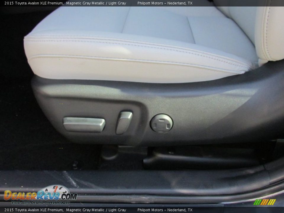 2015 Toyota Avalon XLE Premium Magnetic Gray Metallic / Light Gray Photo #22