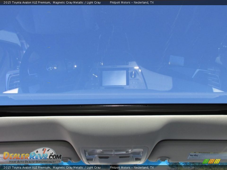 2015 Toyota Avalon XLE Premium Magnetic Gray Metallic / Light Gray Photo #23