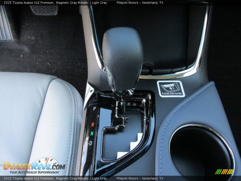 2015 Toyota Avalon XLE Premium Magnetic Gray Metallic / Light Gray Photo #28