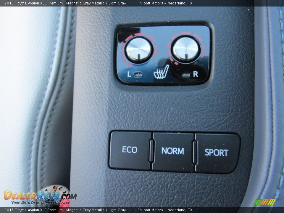 2015 Toyota Avalon XLE Premium Magnetic Gray Metallic / Light Gray Photo #29