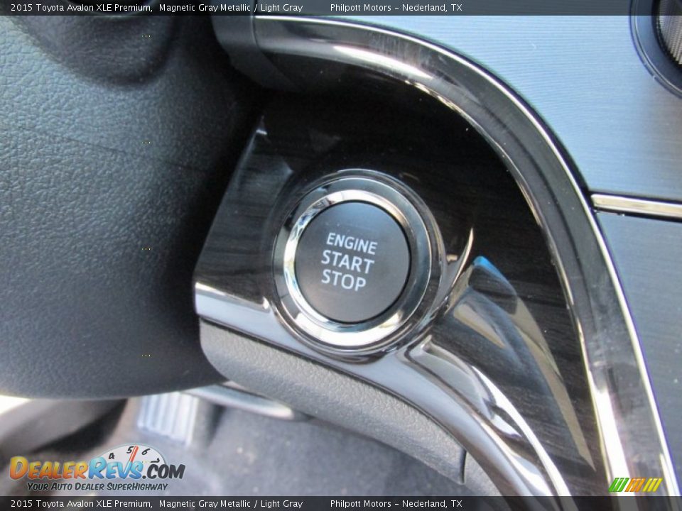 2015 Toyota Avalon XLE Premium Magnetic Gray Metallic / Light Gray Photo #30