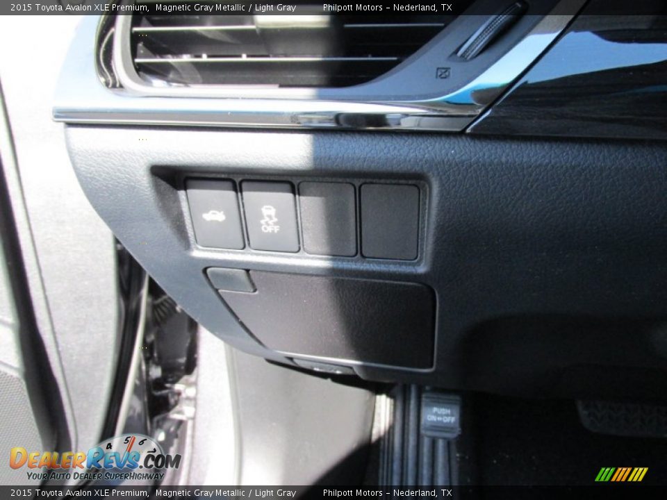 2015 Toyota Avalon XLE Premium Magnetic Gray Metallic / Light Gray Photo #33