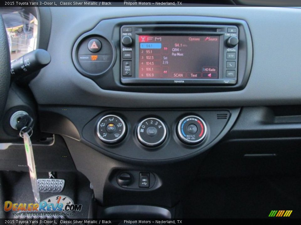 Controls of 2015 Toyota Yaris 3-Door L Photo #21