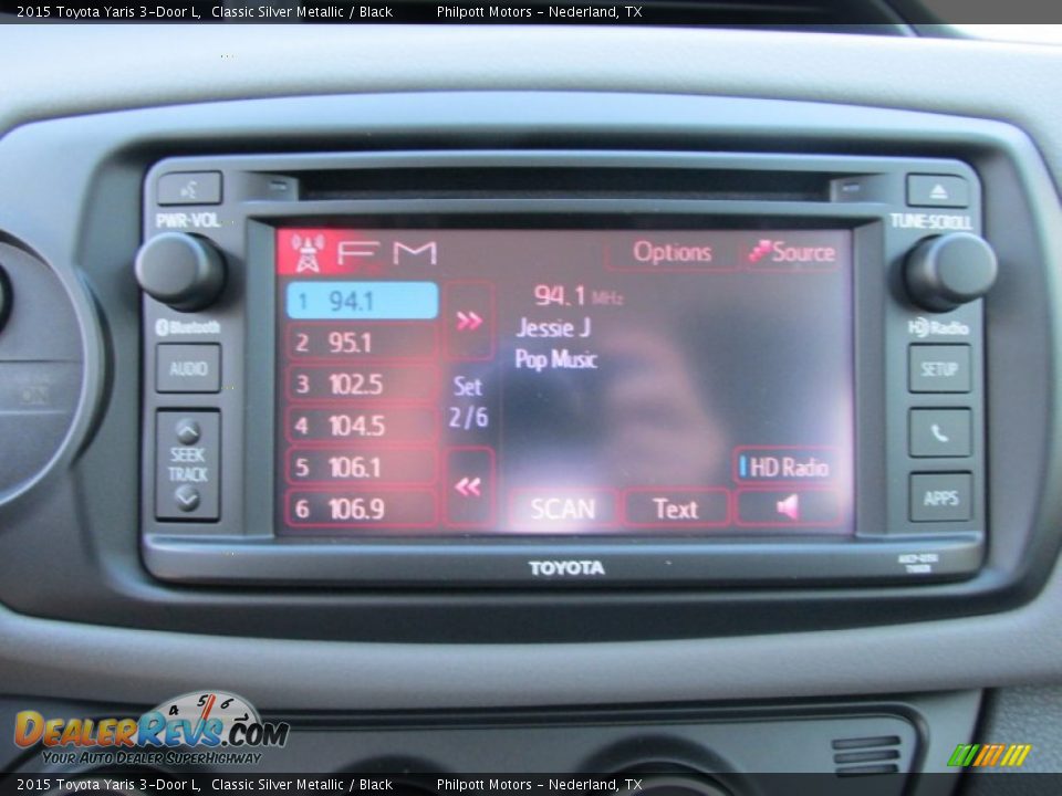 Controls of 2015 Toyota Yaris 3-Door L Photo #22