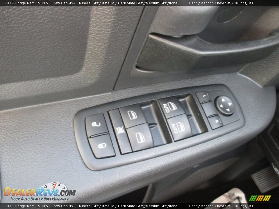 2012 Dodge Ram 1500 ST Crew Cab 4x4 Mineral Gray Metallic / Dark Slate Gray/Medium Graystone Photo #16