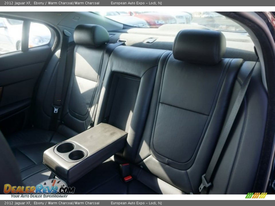 2012 Jaguar XF Ebony / Warm Charcoal/Warm Charcoal Photo #8