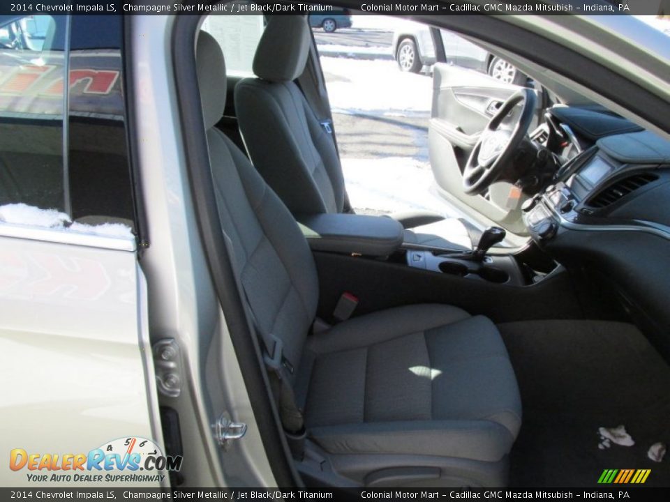2014 Chevrolet Impala LS Champagne Silver Metallic / Jet Black/Dark Titanium Photo #13