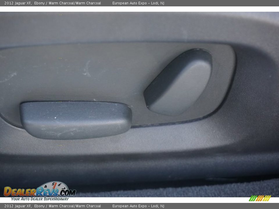 2012 Jaguar XF Ebony / Warm Charcoal/Warm Charcoal Photo #19