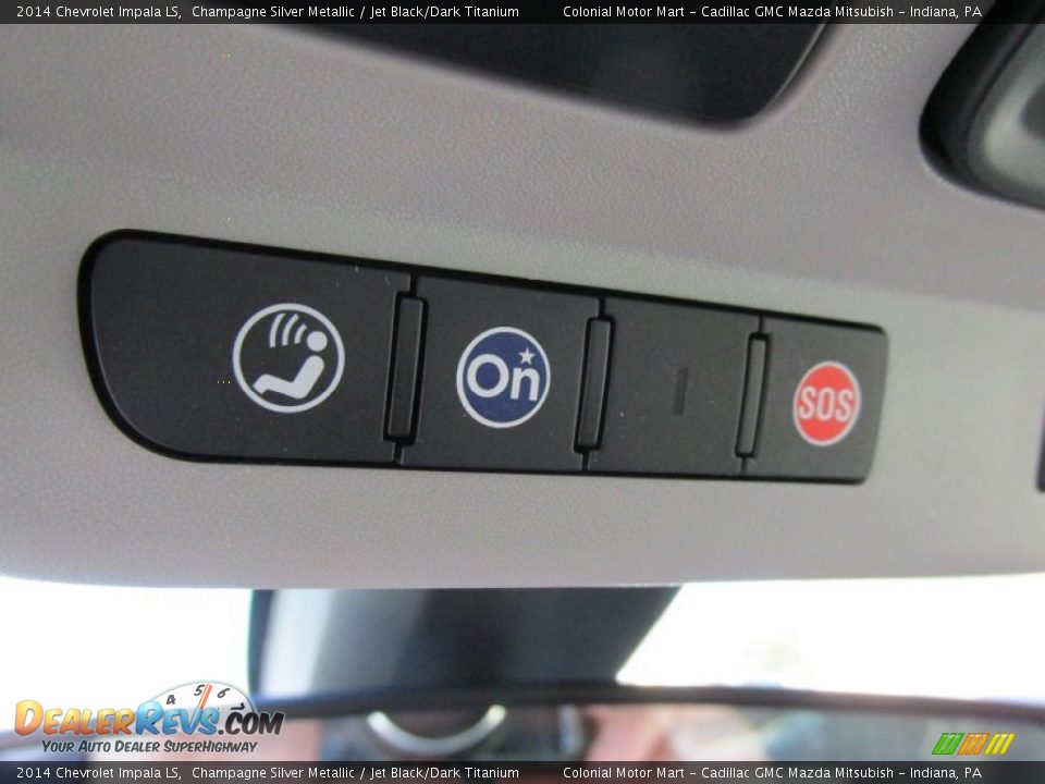 2014 Chevrolet Impala LS Champagne Silver Metallic / Jet Black/Dark Titanium Photo #18