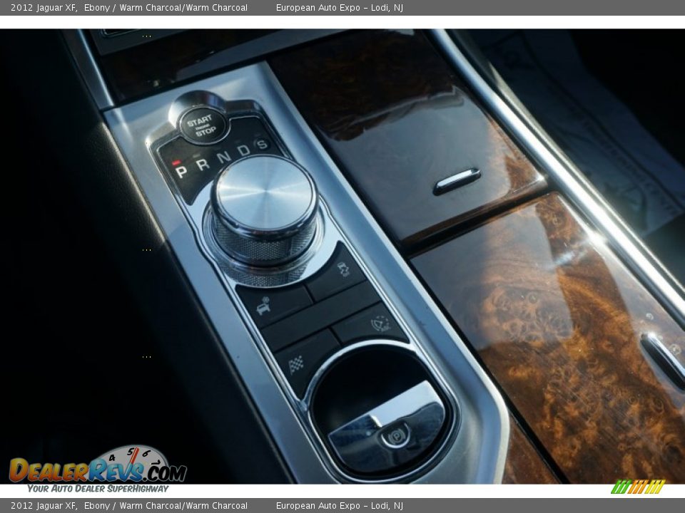 2012 Jaguar XF Ebony / Warm Charcoal/Warm Charcoal Photo #27