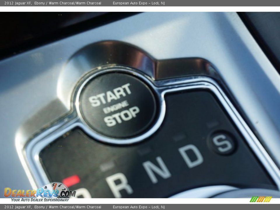 2012 Jaguar XF Ebony / Warm Charcoal/Warm Charcoal Photo #28