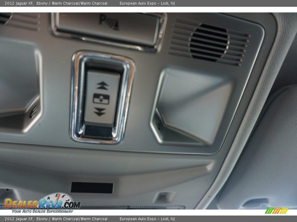 2012 Jaguar XF Ebony / Warm Charcoal/Warm Charcoal Photo #30