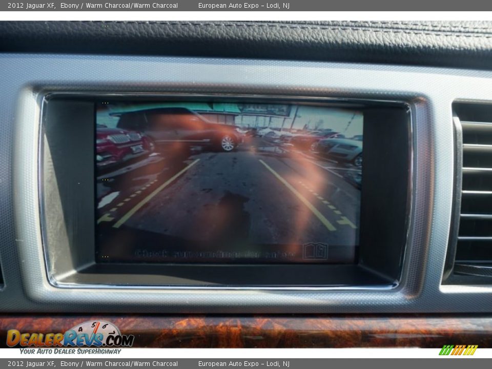 2012 Jaguar XF Ebony / Warm Charcoal/Warm Charcoal Photo #31