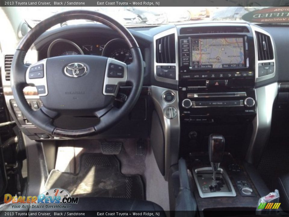 2013 Toyota Land Cruiser Black / Sandstone Photo #25