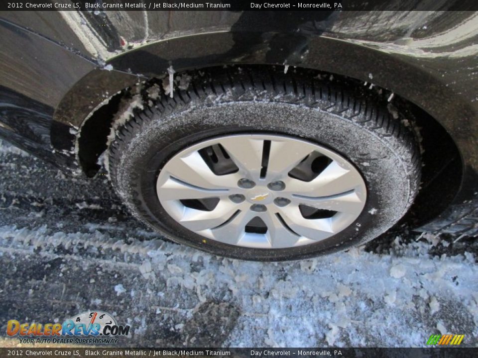 2012 Chevrolet Cruze LS Black Granite Metallic / Jet Black/Medium Titanium Photo #3