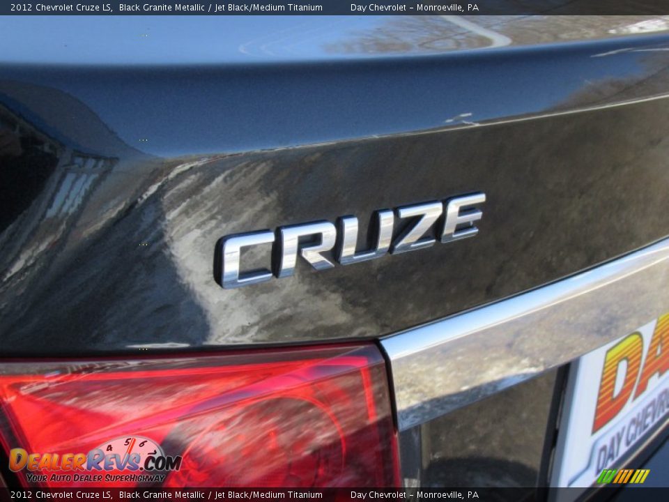 2012 Chevrolet Cruze LS Black Granite Metallic / Jet Black/Medium Titanium Photo #7