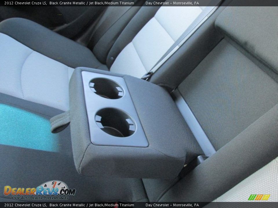 2012 Chevrolet Cruze LS Black Granite Metallic / Jet Black/Medium Titanium Photo #18
