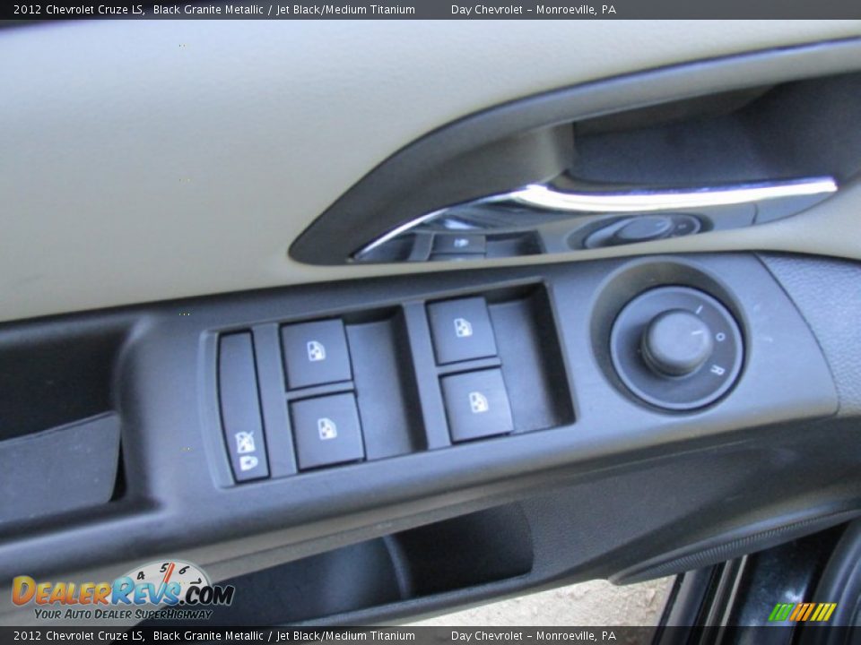2012 Chevrolet Cruze LS Black Granite Metallic / Jet Black/Medium Titanium Photo #20
