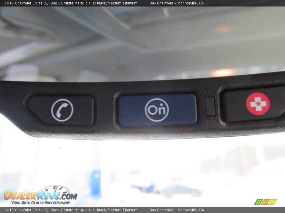 2012 Chevrolet Cruze LS Black Granite Metallic / Jet Black/Medium Titanium Photo #26