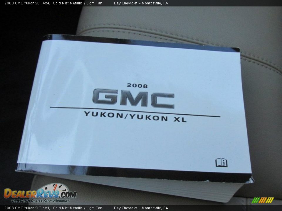 2008 GMC Yukon SLT 4x4 Gold Mist Metallic / Light Tan Photo #32