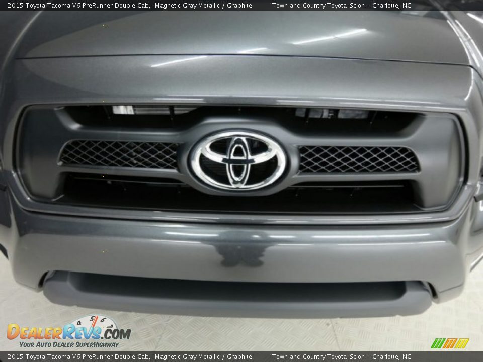 2015 Toyota Tacoma V6 PreRunner Double Cab Magnetic Gray Metallic / Graphite Photo #23
