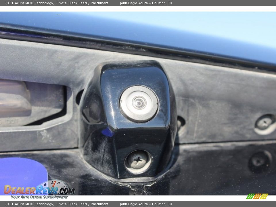 2011 Acura MDX Technology Crystal Black Pearl / Parchment Photo #17