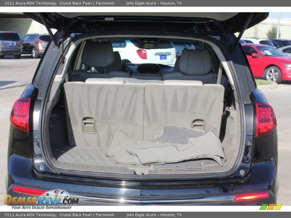 2011 Acura MDX Technology Crystal Black Pearl / Parchment Photo #18