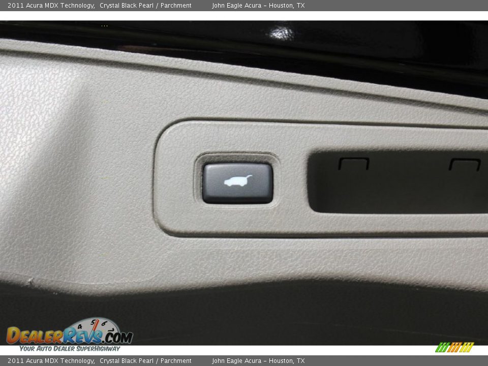 2011 Acura MDX Technology Crystal Black Pearl / Parchment Photo #19