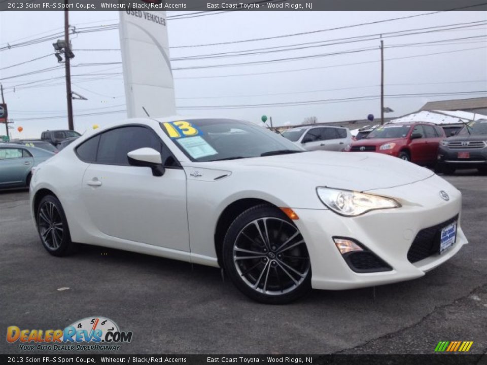 2013 Scion FR-S Sport Coupe Whiteout / Black/Red Accents Photo #1