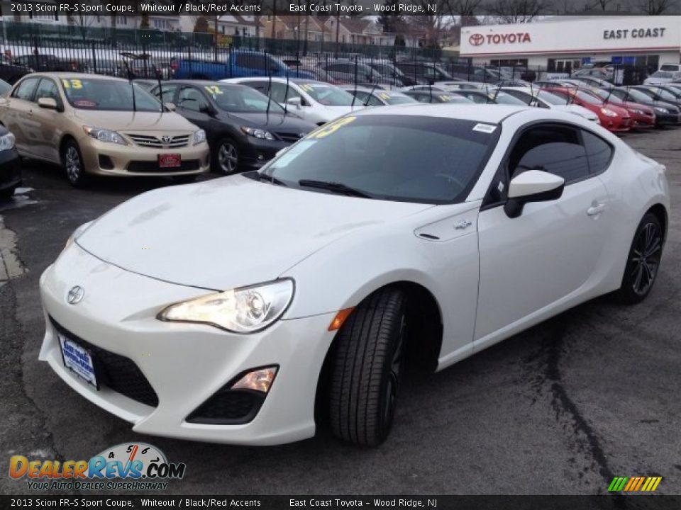 2013 Scion FR-S Sport Coupe Whiteout / Black/Red Accents Photo #3