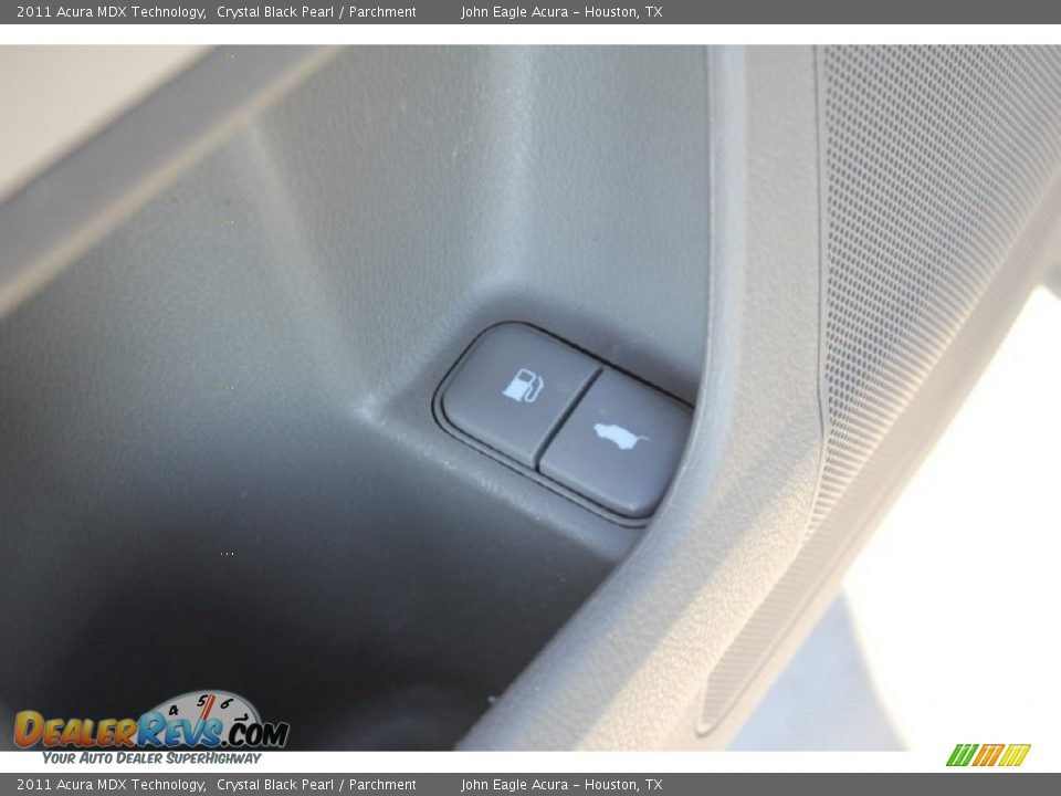 2011 Acura MDX Technology Crystal Black Pearl / Parchment Photo #28