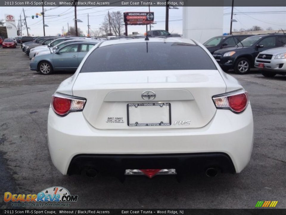 2013 Scion FR-S Sport Coupe Whiteout / Black/Red Accents Photo #22