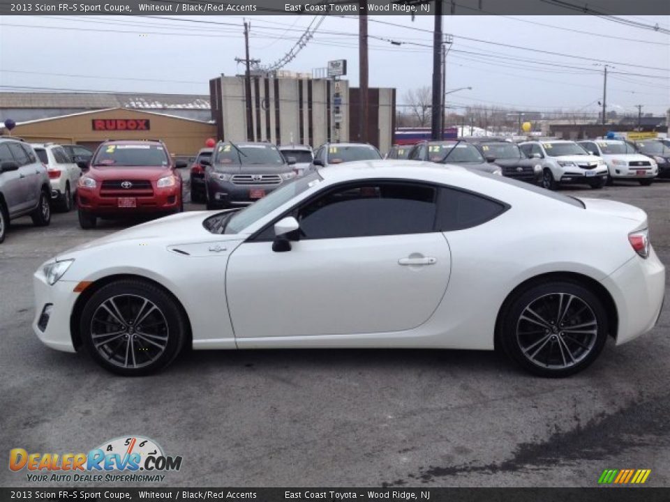 2013 Scion FR-S Sport Coupe Whiteout / Black/Red Accents Photo #24