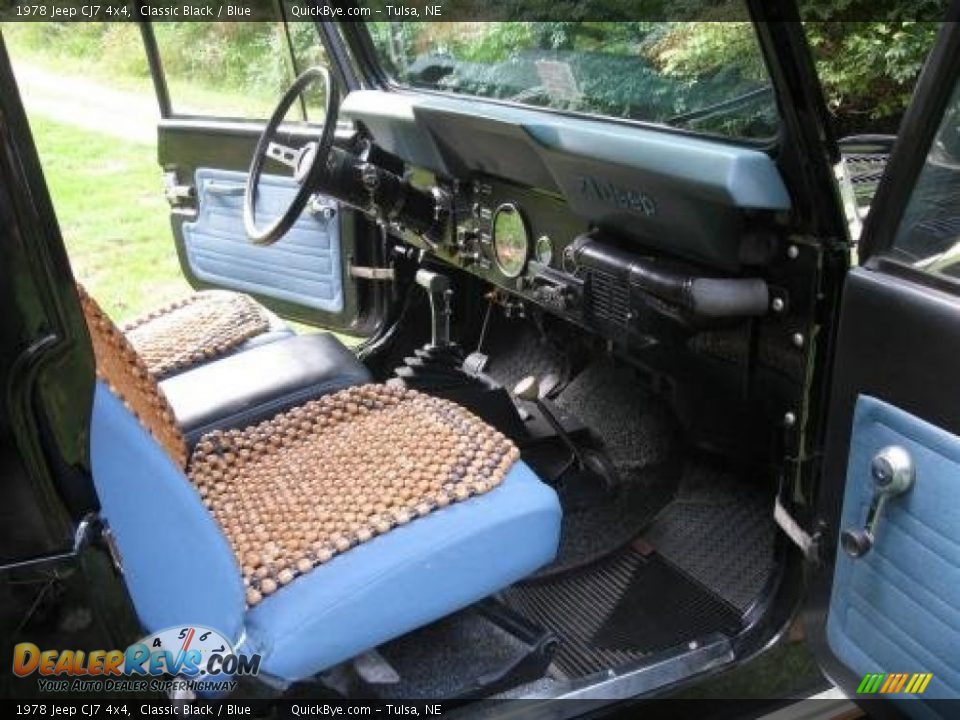 Front Seat of 1978 Jeep CJ7 4x4 Photo #3