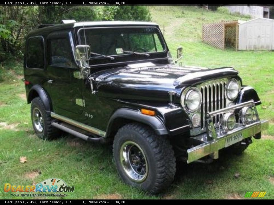 Front 3/4 View of 1978 Jeep CJ7 4x4 Photo #4