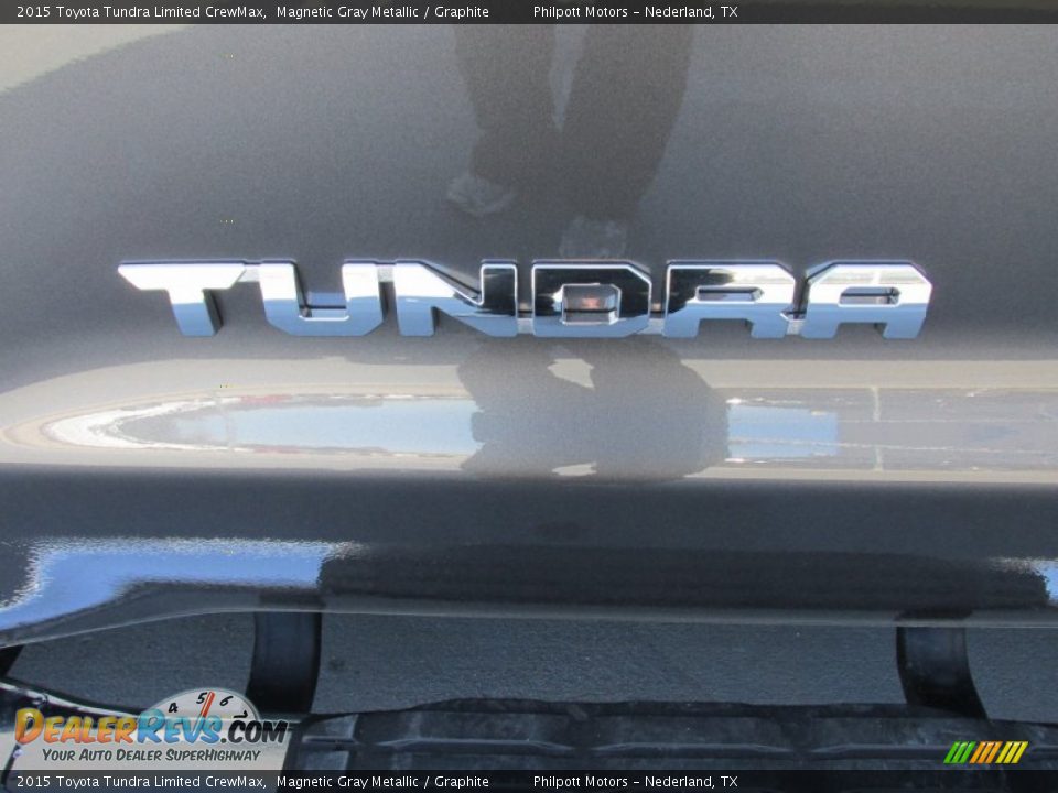 2015 Toyota Tundra Limited CrewMax Magnetic Gray Metallic / Graphite Photo #15