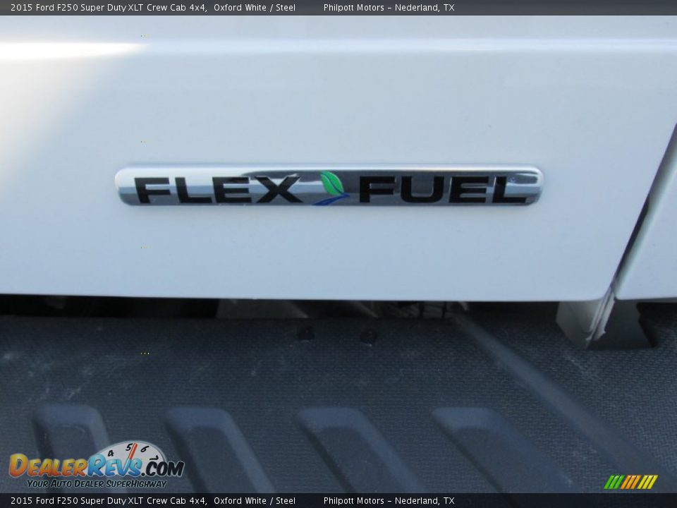 2015 Ford F250 Super Duty XLT Crew Cab 4x4 Oxford White / Steel Photo #18