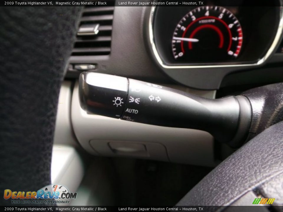 2009 Toyota Highlander V6 Magnetic Gray Metallic / Black Photo #14