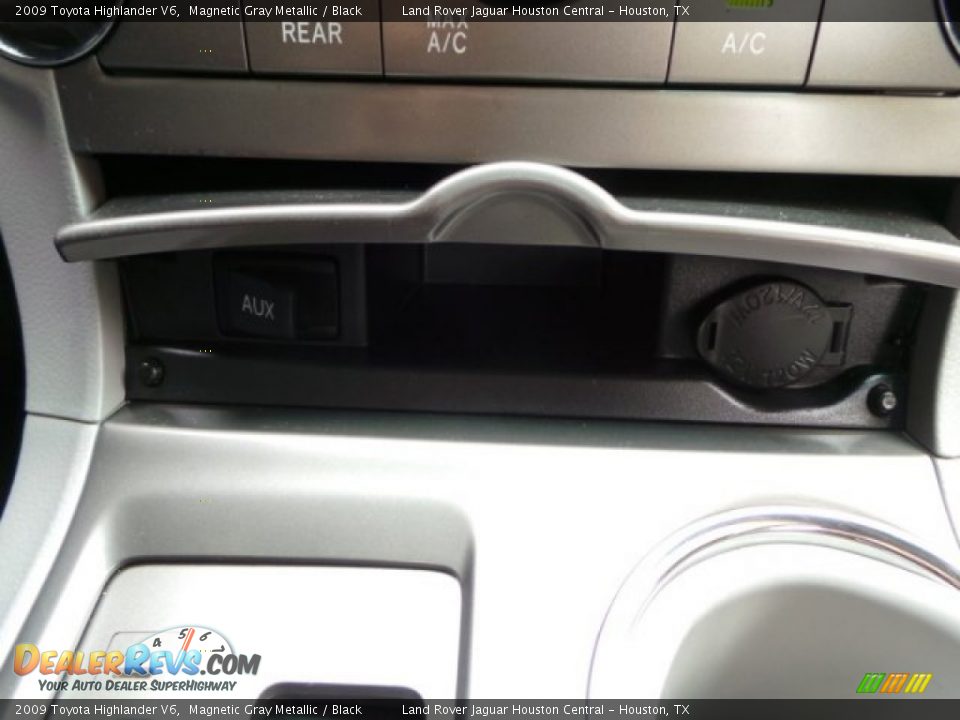 2009 Toyota Highlander V6 Magnetic Gray Metallic / Black Photo #21
