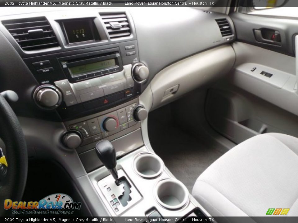 2009 Toyota Highlander V6 Magnetic Gray Metallic / Black Photo #24