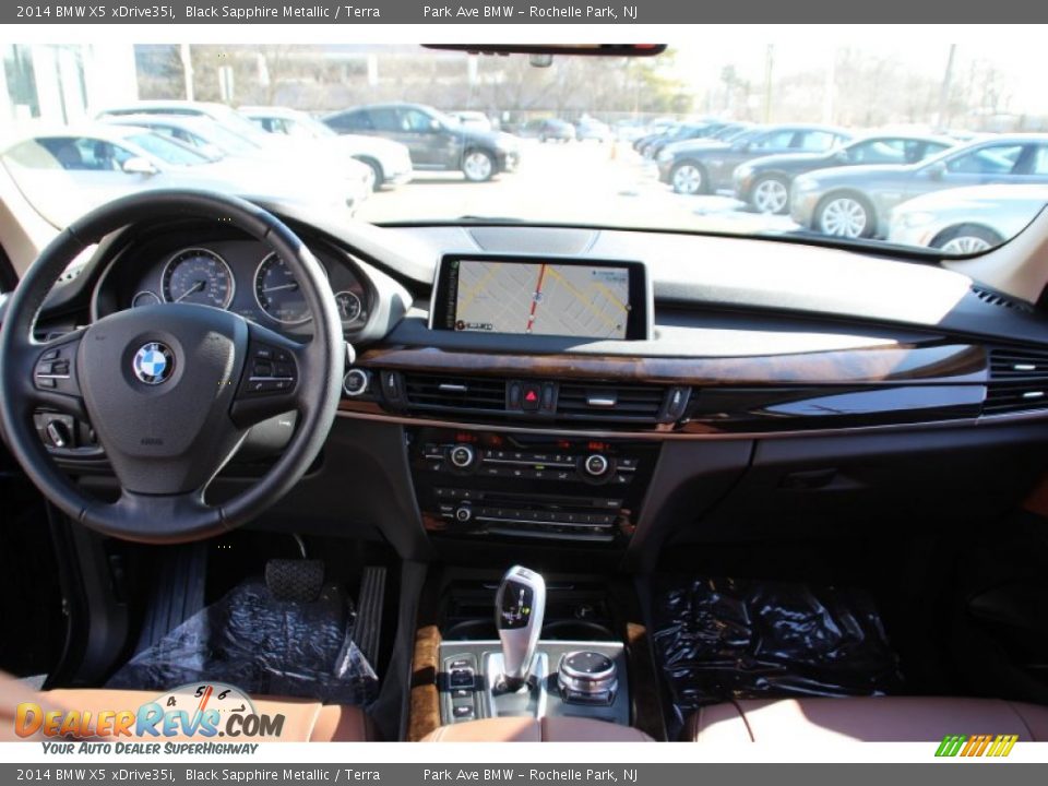 2014 BMW X5 xDrive35i Black Sapphire Metallic / Terra Photo #16