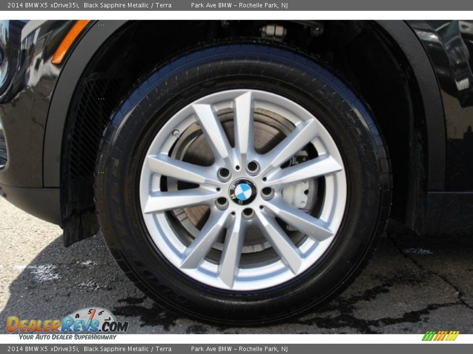 2014 BMW X5 xDrive35i Black Sapphire Metallic / Terra Photo #34