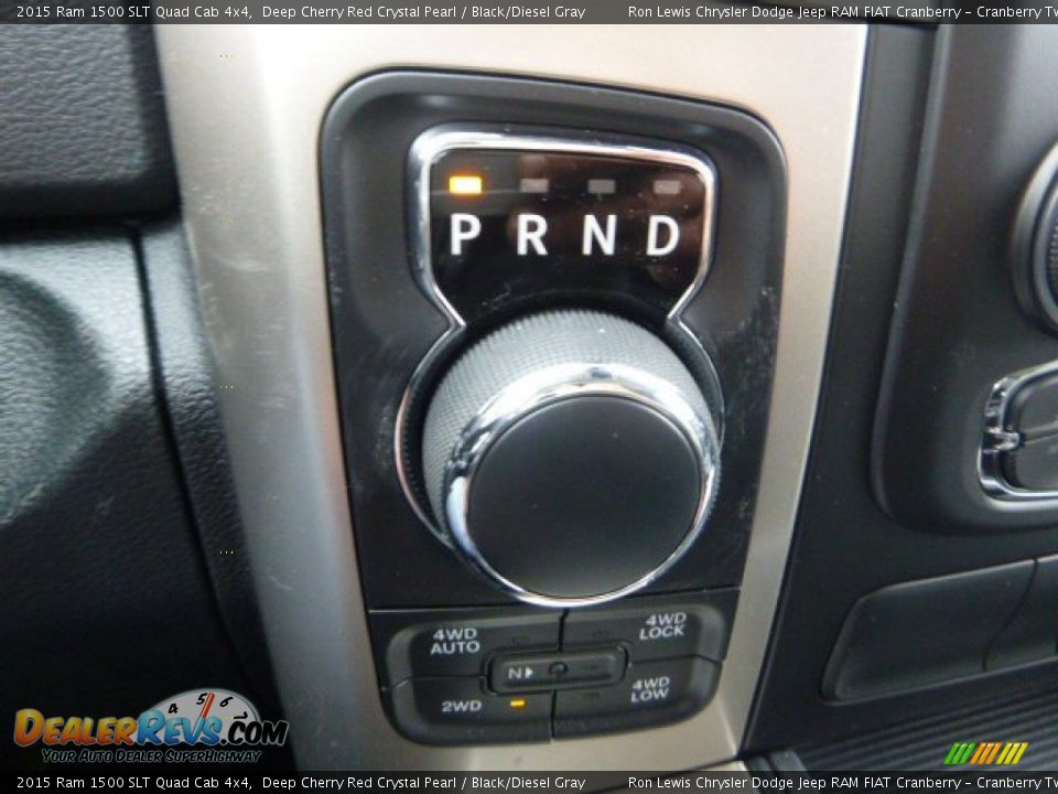 2015 Ram 1500 SLT Quad Cab 4x4 Deep Cherry Red Crystal Pearl / Black/Diesel Gray Photo #10
