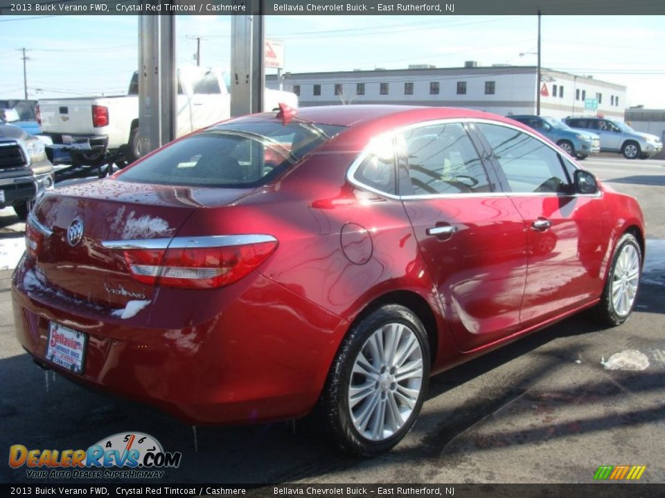 2013 Buick Verano FWD Crystal Red Tintcoat / Cashmere Photo #4
