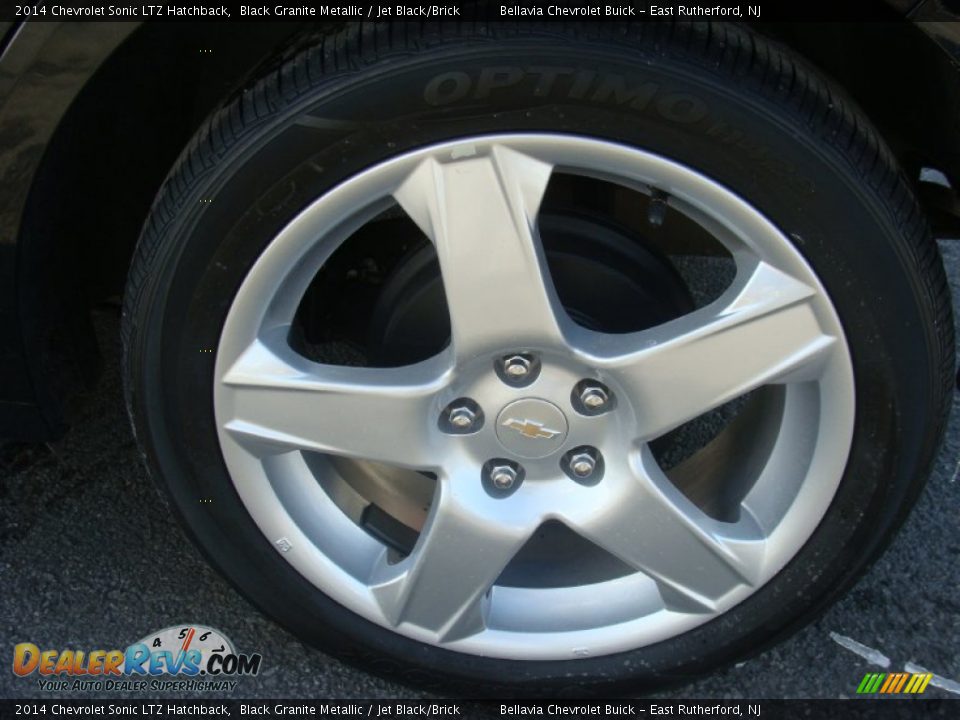 2014 Chevrolet Sonic LTZ Hatchback Wheel Photo #14