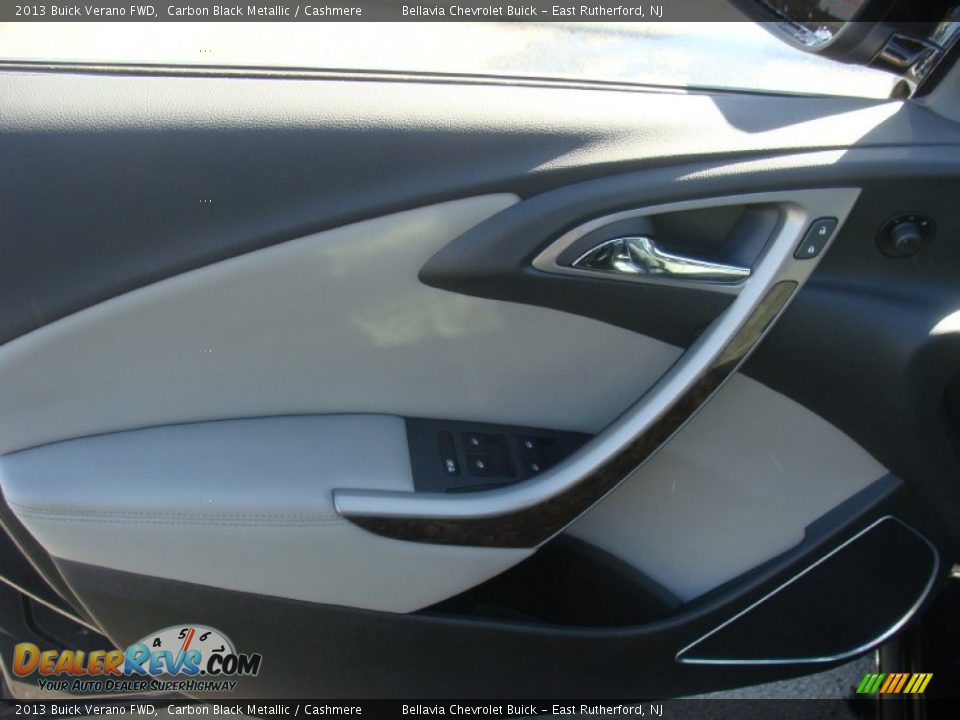 2013 Buick Verano FWD Carbon Black Metallic / Cashmere Photo #6