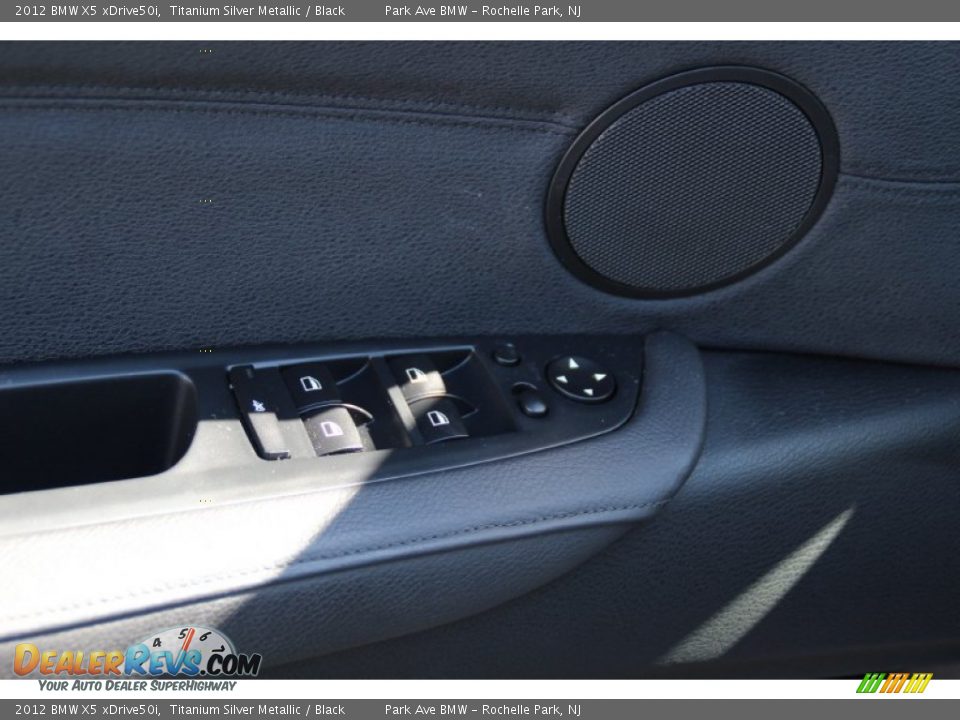 2012 BMW X5 xDrive50i Titanium Silver Metallic / Black Photo #7